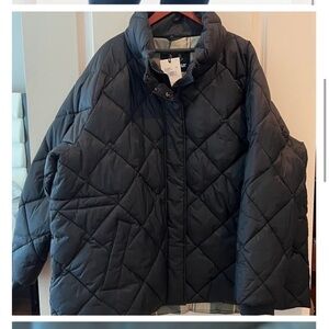 Barbour Hoxa Plus Size Quilted Jacket Size 3X Coat